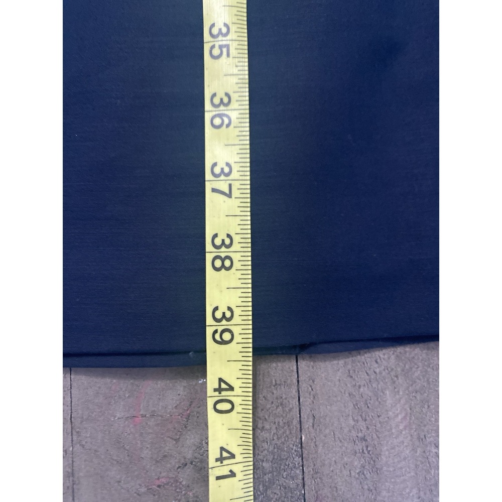 NWT Banana Republic Womens Blue Sleeveless Midi Dress sz 10 Belt Business - Picture 7 of 16